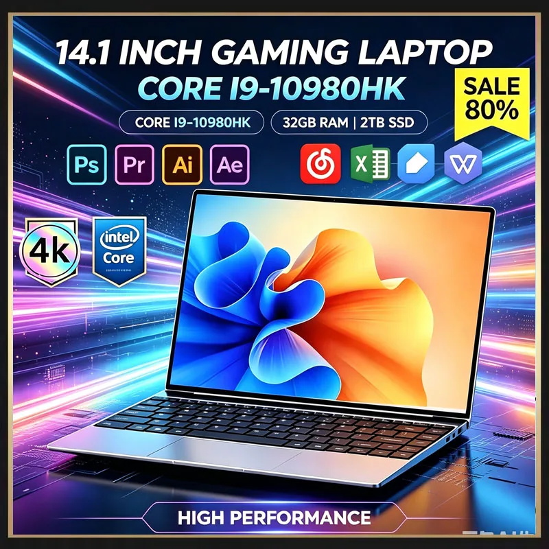 Ssd 2Tb - Laptop Ultra Sottile 14.1 Intel Core
