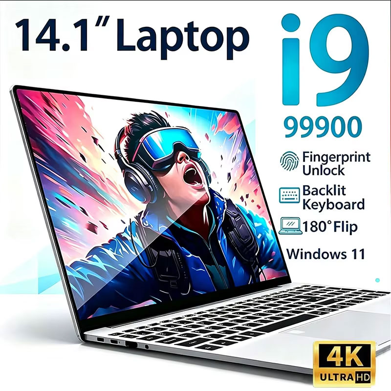 Ssd 2Tb - Computer portatile da 14.1' con Intel