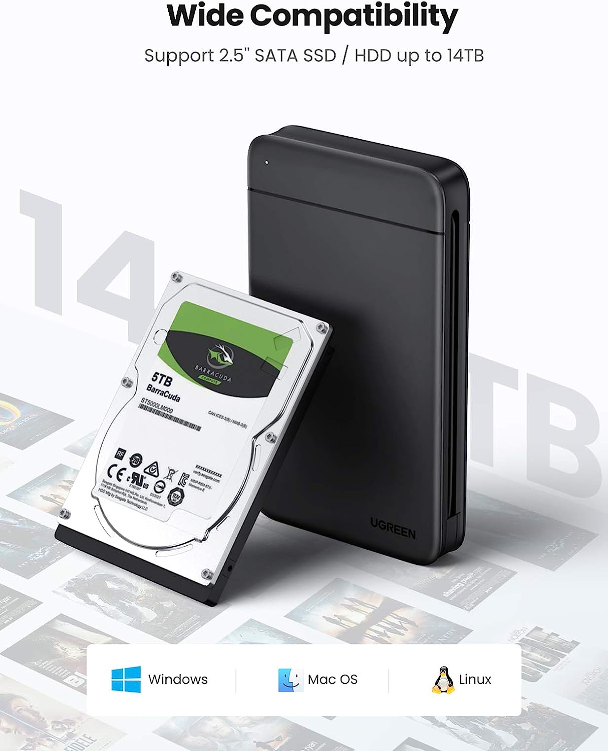 Custodia per disco rigido UGRE - Ssd Hard Drive recensione e prezzo